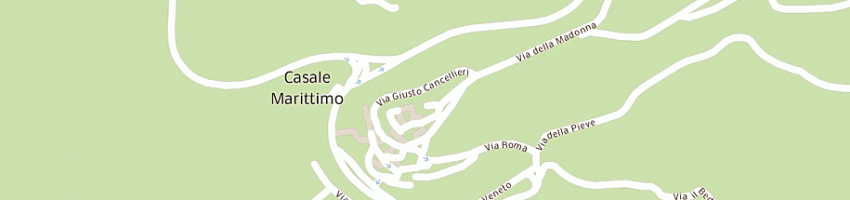 Mappa della impresa bettini marcella a CASALE MARITTIMO