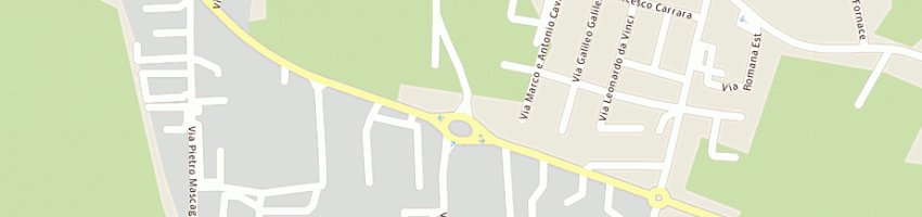 Mappa della impresa space one snc a LUCCA