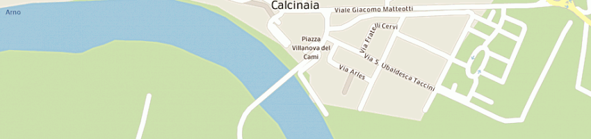 Mappa della impresa tubotrex sas di vecchio francesco e c a CALCINAIA