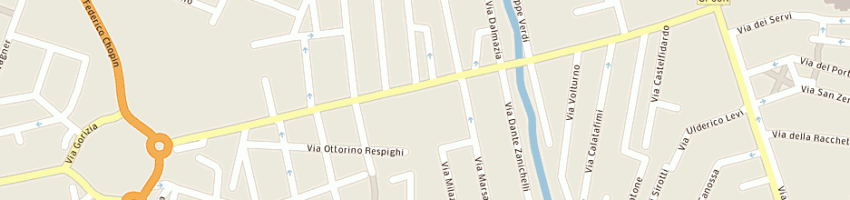 Mappa della impresa arca territoriale a REGGIO EMILIA