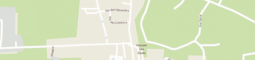 Mappa della impresa zoccolificio giurlani a PORCARI