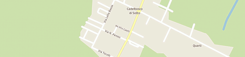 Mappa della impresa bar caffetteria mimosa di bartoli maura a CADELBOSCO DI SOPRA