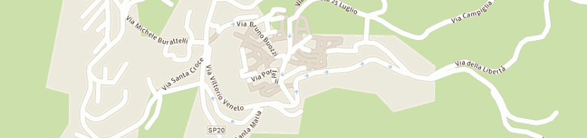 Mappa della impresa cionini guido diego a CAMPIGLIA MARITTIMA
