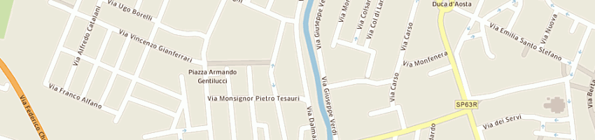 Mappa della impresa zavelli rosario a REGGIO EMILIA