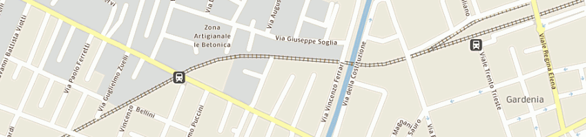 Mappa della impresa cugini veronica a REGGIO EMILIA