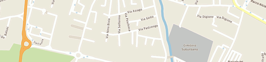 Mappa della impresa piccinini marco a REGGIO EMILIA