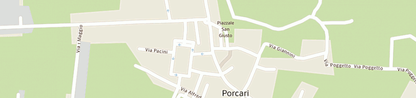 Mappa della impresa aliment'art di del carlo stefano e c snc a PORCARI