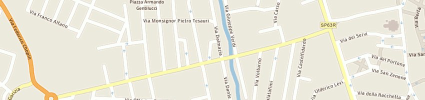 Mappa della impresa corradi attilio di corradi carlo e c sas a REGGIO EMILIA