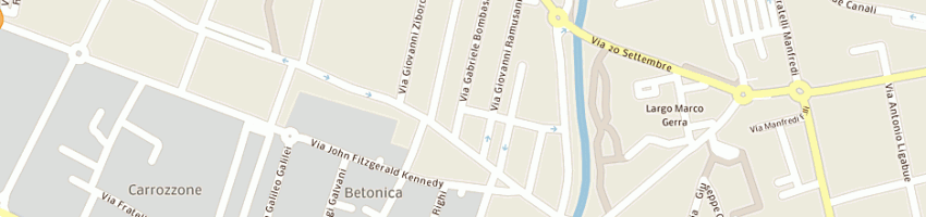 Mappa della impresa carmen e mary a REGGIO EMILIA