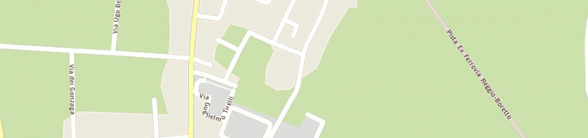 Mappa della impresa centro servizi per adolescenti ss pietro e matteo a REGGIO EMILIA