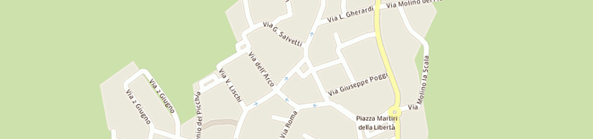 Mappa della impresa la verriere di anna marynowska a CASCIANA TERME