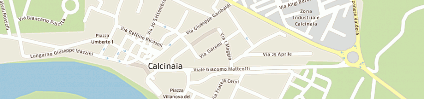 Mappa della impresa corsi lorenzo a CALCINAIA