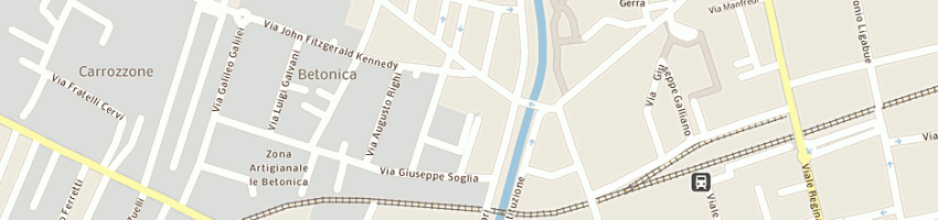 Mappa della impresa ronzoni ezio a REGGIO EMILIA