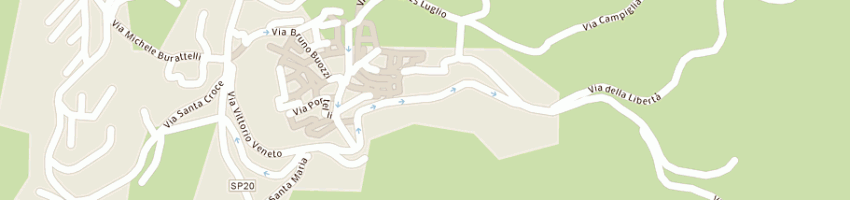 Mappa della impresa zannoni aldo e c a CAMPIGLIA MARITTIMA
