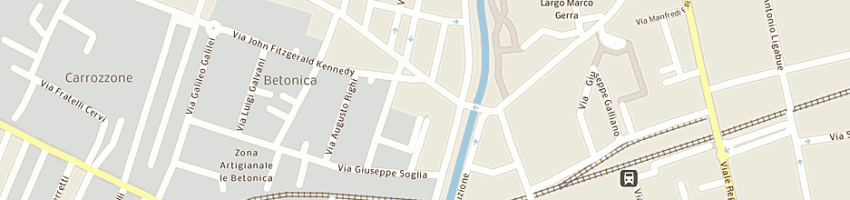 Mappa della impresa cabro srl a REGGIO EMILIA