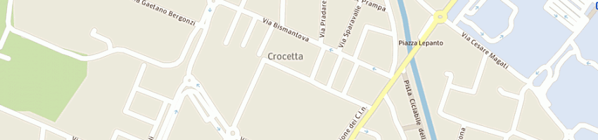 Mappa della impresa multivit srl a REGGIO EMILIA