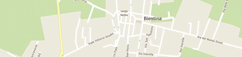 Mappa della impresa comune di bientina a BIENTINA