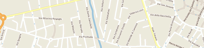 Mappa della impresa sat a REGGIO EMILIA