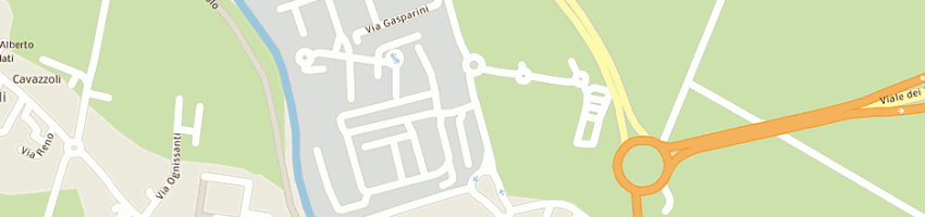 Mappa della impresa rio riazzone spa a REGGIO EMILIA