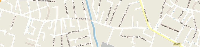 Mappa della impresa gc studio sas di ferretti marco e c a REGGIO EMILIA