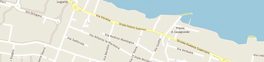 Mappa della impresa angelo de giacomo e c snc a SIRMIONE