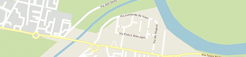 Mappa della impresa izzo vittorio a PONTEDERA