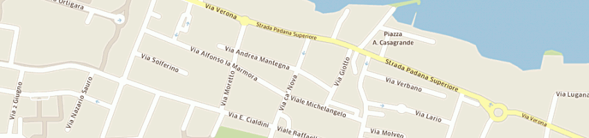 Mappa della impresa salone deborah fashion a SIRMIONE