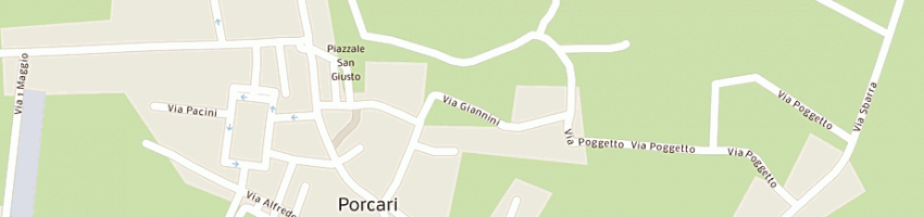 Mappa della impresa scuola materna statale cgiometti a PORCARI
