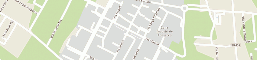 Mappa della impresa roban's srl a PONSACCO