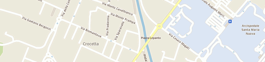 Mappa della impresa boni fabio a REGGIO EMILIA