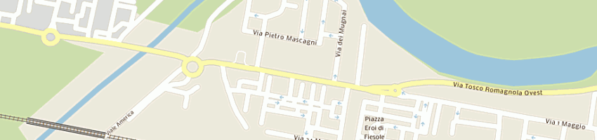Mappa della impresa dell'agnello mario a PONTEDERA