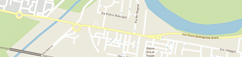 Mappa della impresa sede snc di cioni claudio e c a PONTEDERA