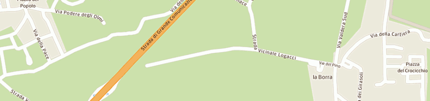 Mappa della impresa cambioni moreno a PONTEDERA