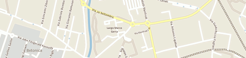 Mappa della impresa staff srl a REGGIO EMILIA