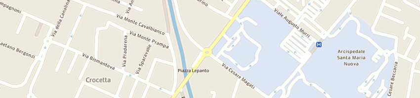 Mappa della impresa studio legale zimondi associazione professionale a REGGIO EMILIA