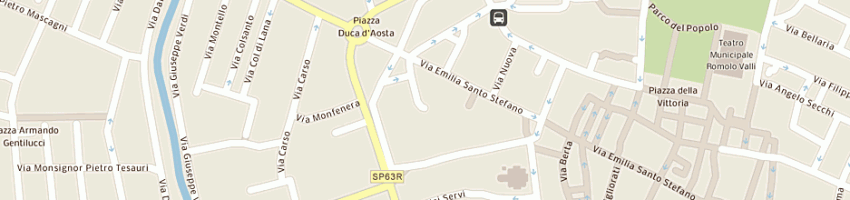 Mappa della impresa poppi clementino a REGGIO EMILIA