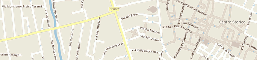 Mappa della impresa res-pitture 97 snc a REGGIO EMILIA