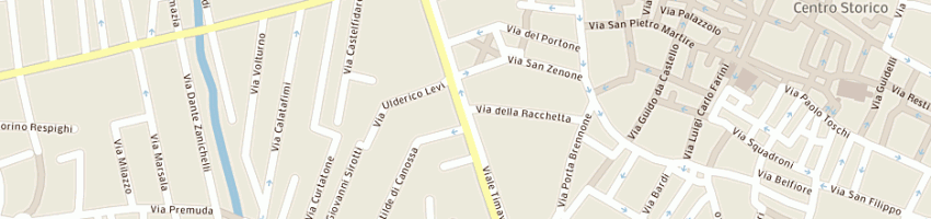 Mappa della impresa pigoni tommaso a REGGIO EMILIA
