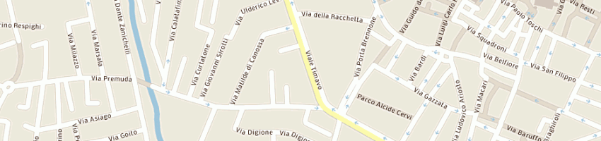 Mappa della impresa studio 626 a REGGIO EMILIA