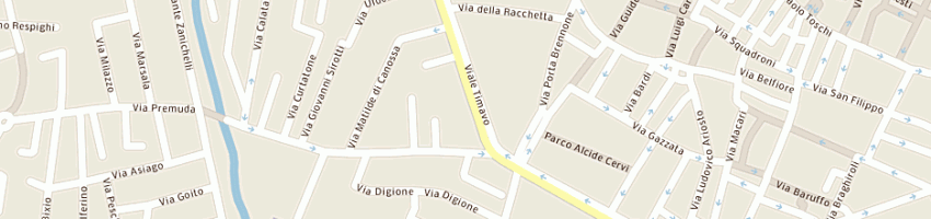 Mappa della impresa libreria prandi a REGGIO EMILIA