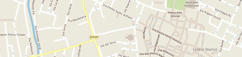 Mappa della impresa vezzani tranquillo a REGGIO EMILIA