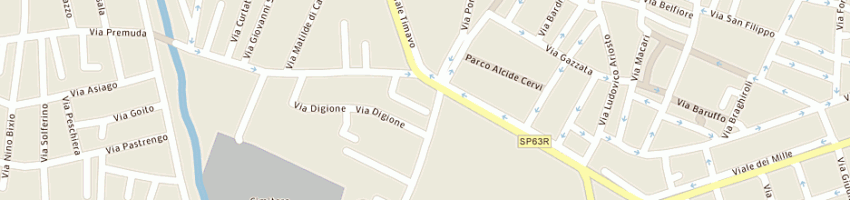 Mappa della impresa ferrara vito a REGGIO EMILIA