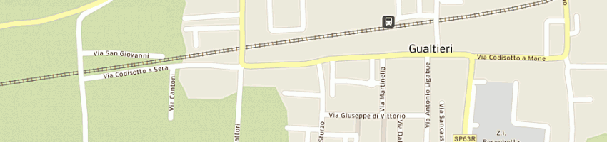Mappa della impresa sirocchi fausto a GUALTIERI