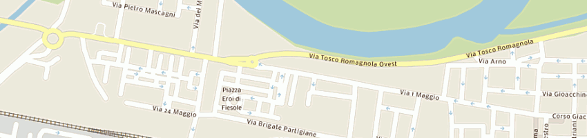 Mappa della impresa autostile di giorgi mario e csnc a PONTEDERA