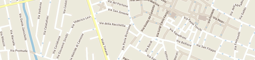 Mappa della impresa novecento a REGGIO EMILIA