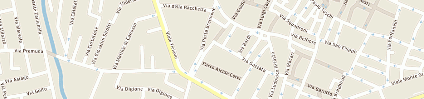 Mappa della impresa circolo catomestout a REGGIO EMILIA