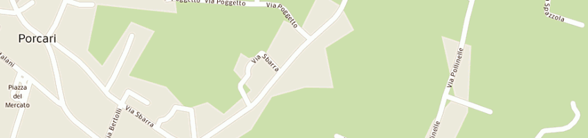 Mappa della impresa la polleria dal 1953 di da valle paolo a PORCARI