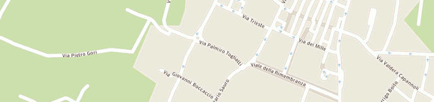 Mappa della impresa giliberto rosa a PONSACCO