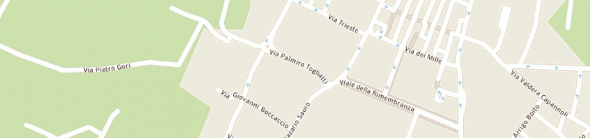 Mappa della impresa baldini stefano a PONSACCO