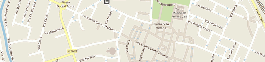 Mappa della impresa istituto ottico snc di boselli e c a REGGIO EMILIA